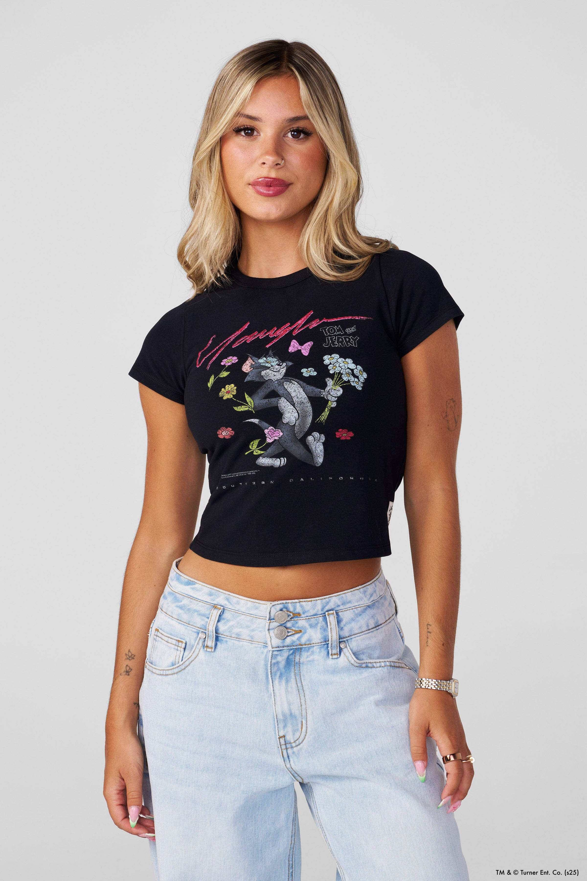 W405 Tom & Jerry Baby Tee